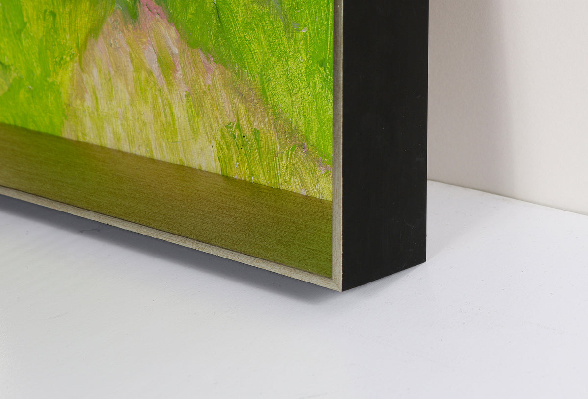 Lush Verdant Hillside Forest <br>20th Century Oil <br><br>#B2616