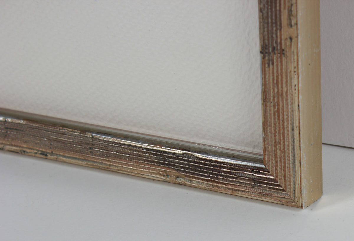 Red & Blue Color Field <br>1963 Watercolor <br><br>#B2652