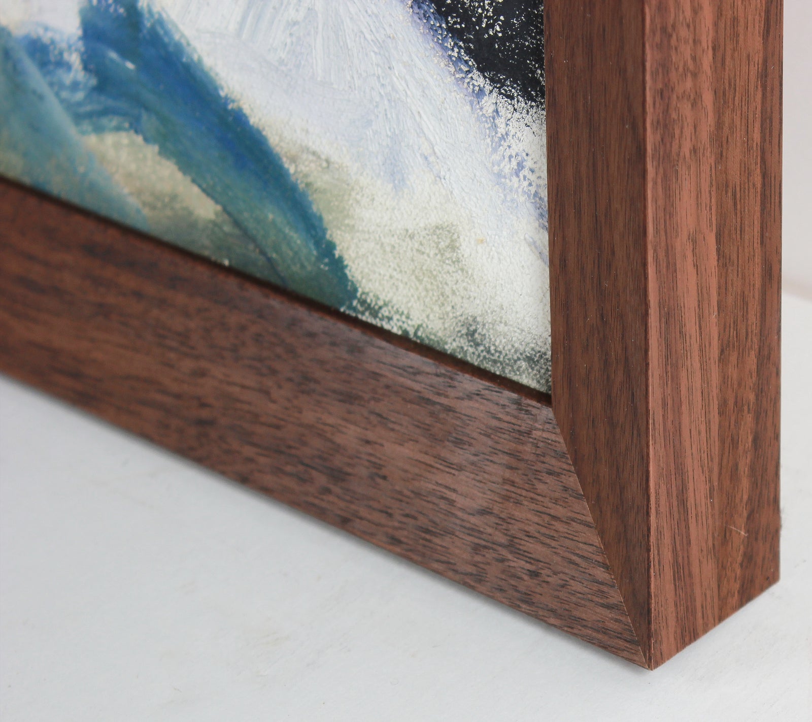 Expressionist California Lake Scene <br>2002 Oil <br><br>#B2689