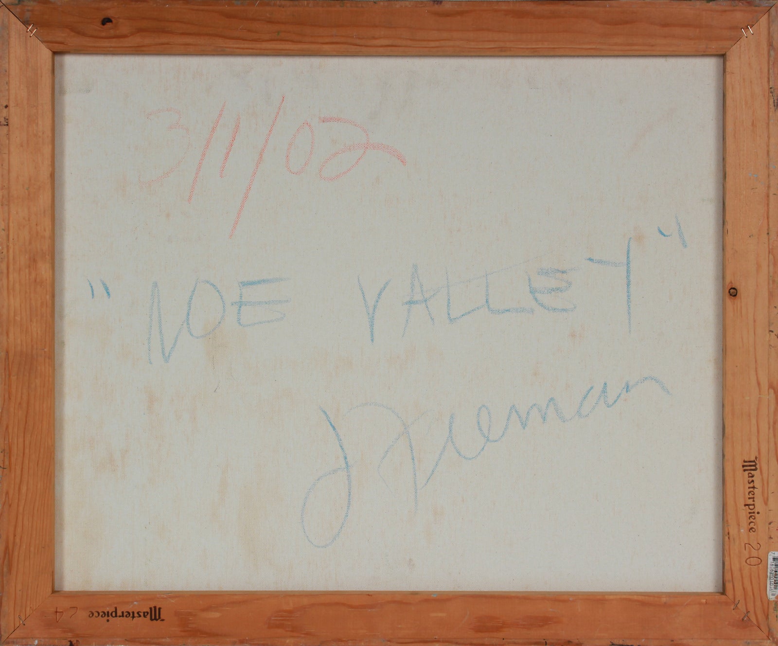 <i>Noe Valley</i> <br>2002 Oil <br><br>#B2716