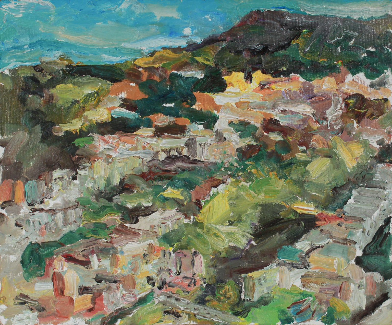 <i>N.V. Noe Valley) </i> <br>2004 Oil <br><br>#B2718