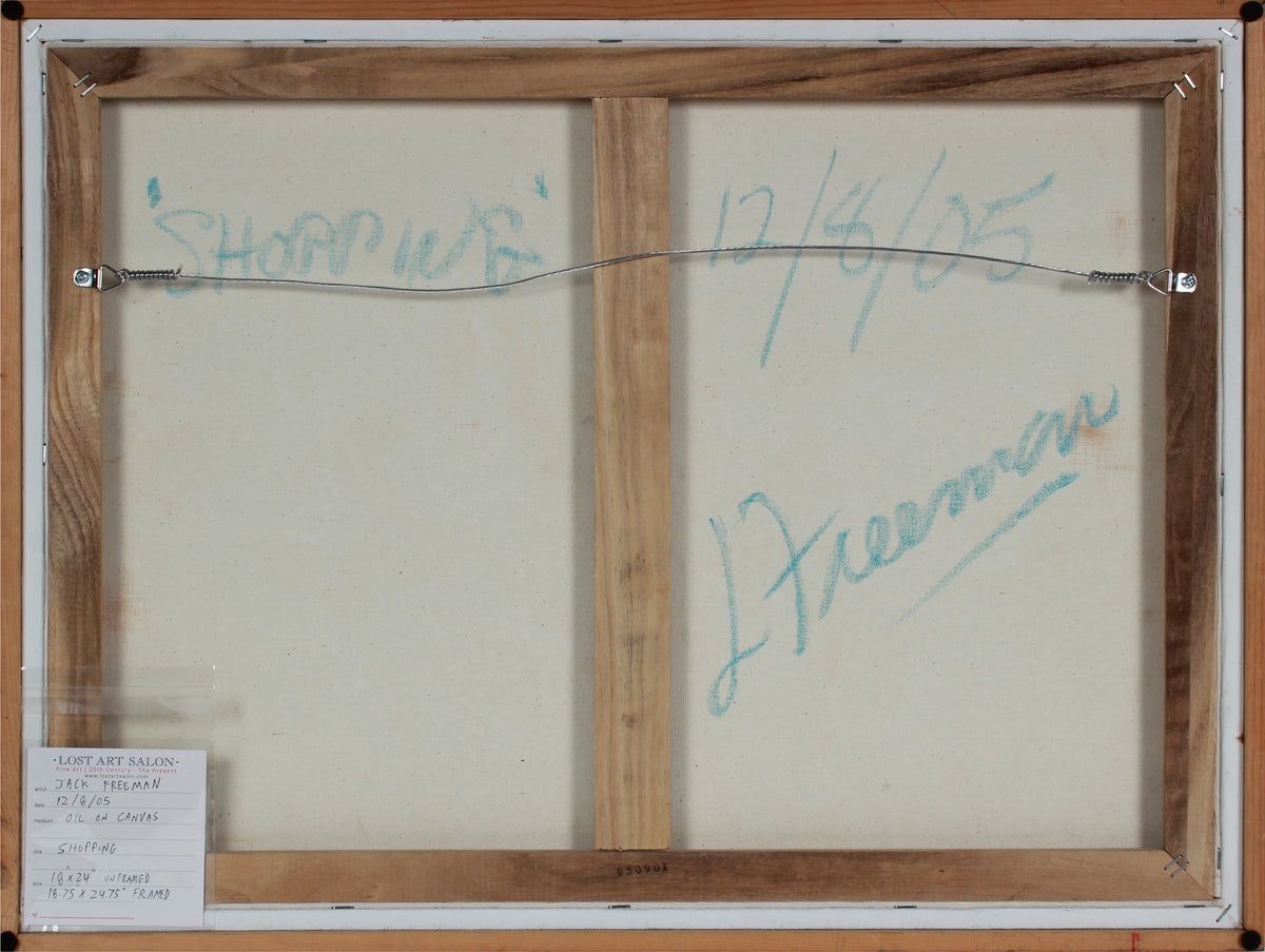 <i>Shopping</i> <br>2005 Oil <br><br>#B2841