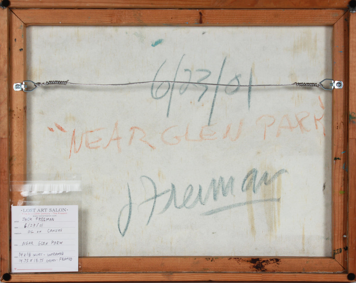 <i>Near Glen Park</i> <br>2001 Oil <br><br>#B2855