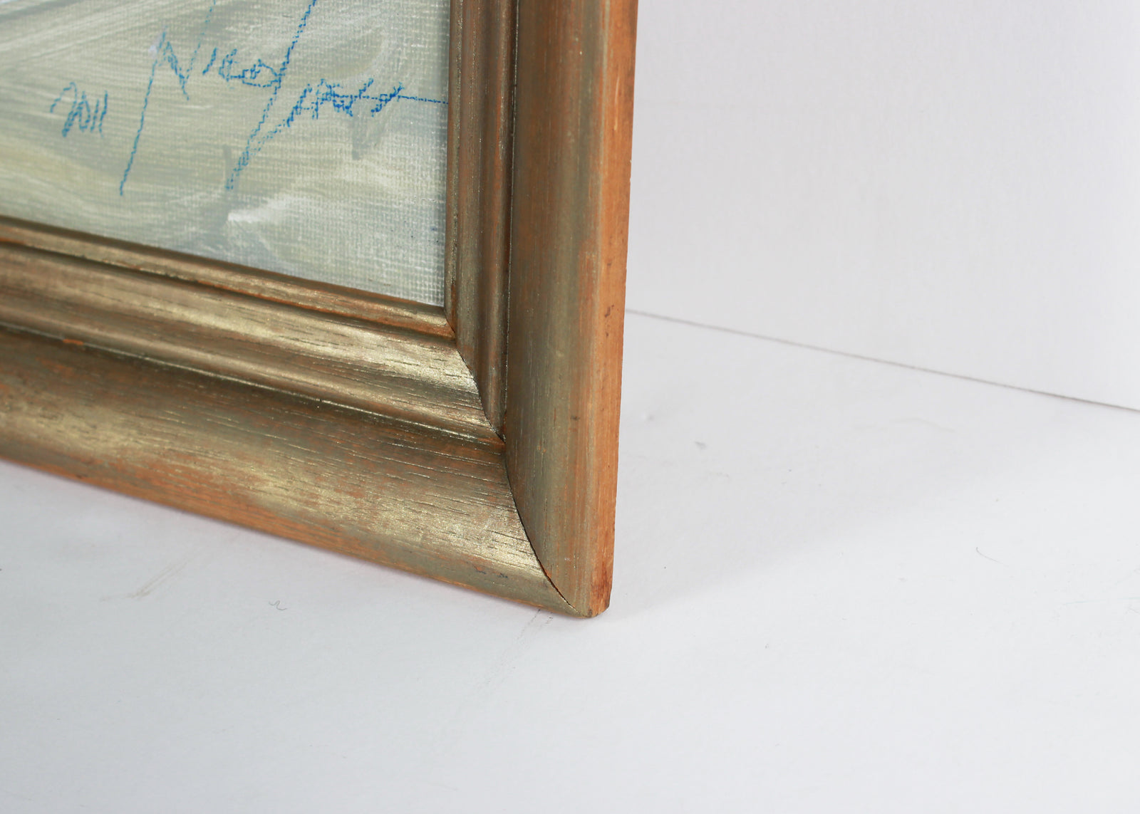 Expressionist California Freeway Scene <br>2011 Oil <br><br>#B2885