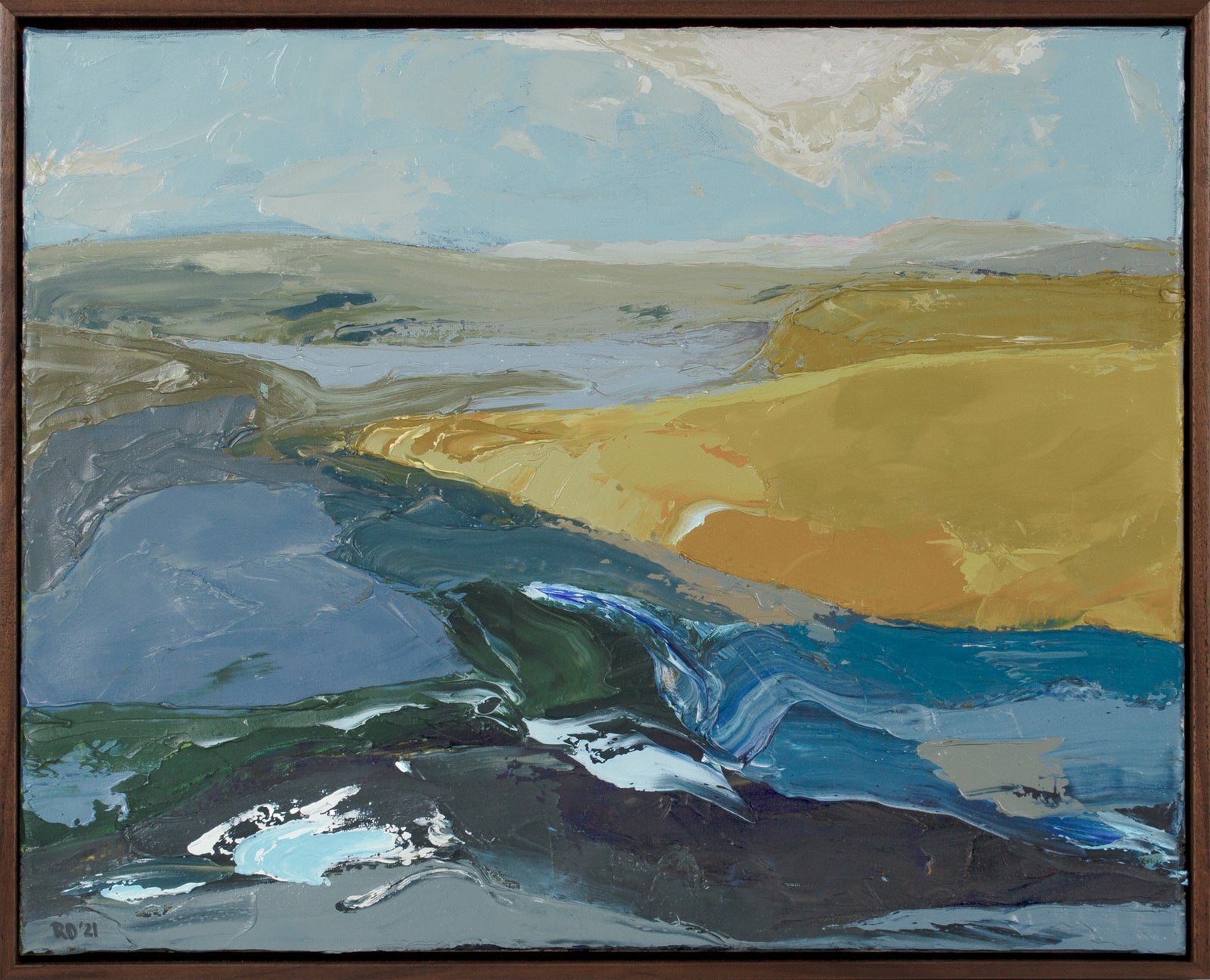 <i>Drake's Estero</i> <br>2021 Oil <br><br>#B2921