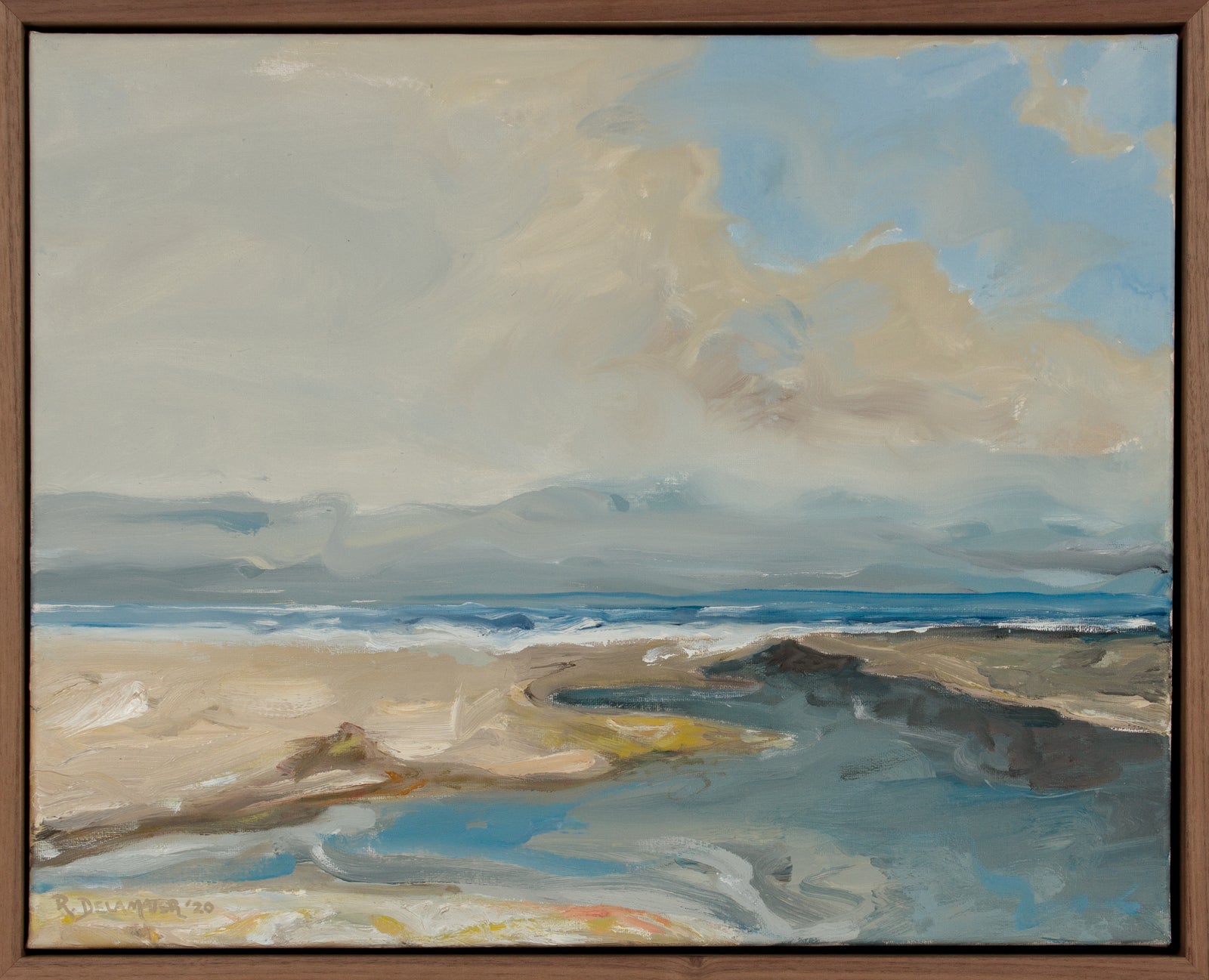 <i>Lincoln Beach</i> <br>2020 Oil<br><br>#B2926