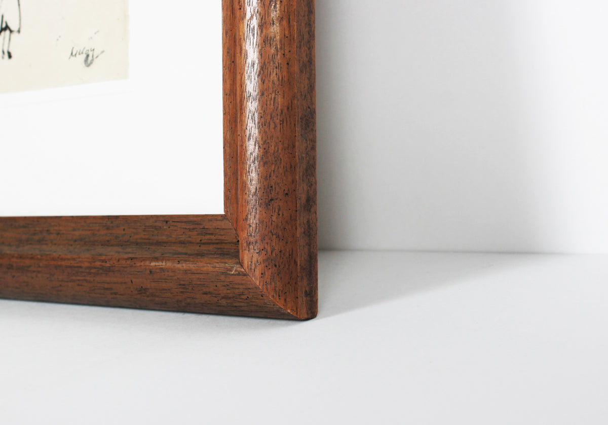 Figure Studies <br>1950-60s Ink <br><br>#B3112