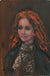 <i>Red Haired Girl</i> <br>1960s Oil <br><br>#B3158