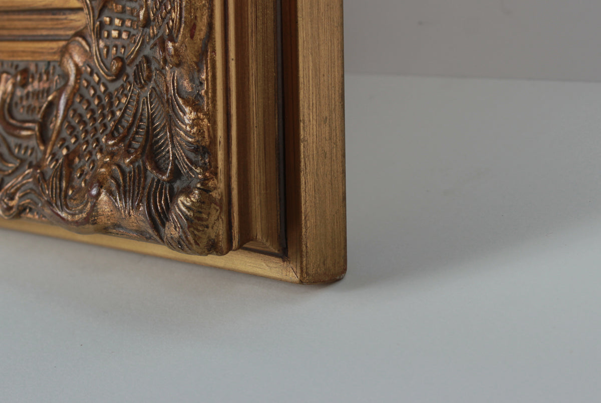 <i>Red Haired Girl</i> <br>1960s Oil <br><br>#B3158