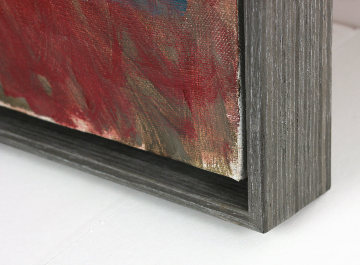 <i>Couple in Front of Window in Carmel, CA</i> <br>20th Century Oil <br><br>#B3260