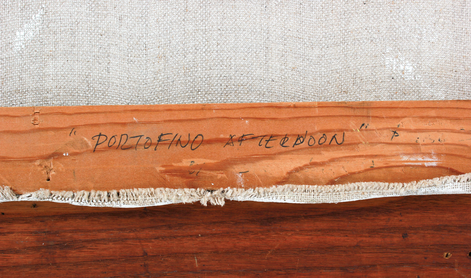 <I>Portofino Afternoon</i> <br>20th Century OIl <br><br>#B3380