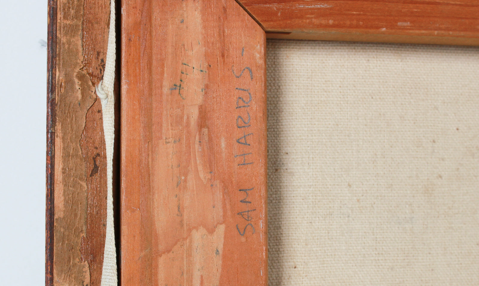 Parisian Scene with the Eiffel Tower <br>1960s Oil <br><br>#B3388