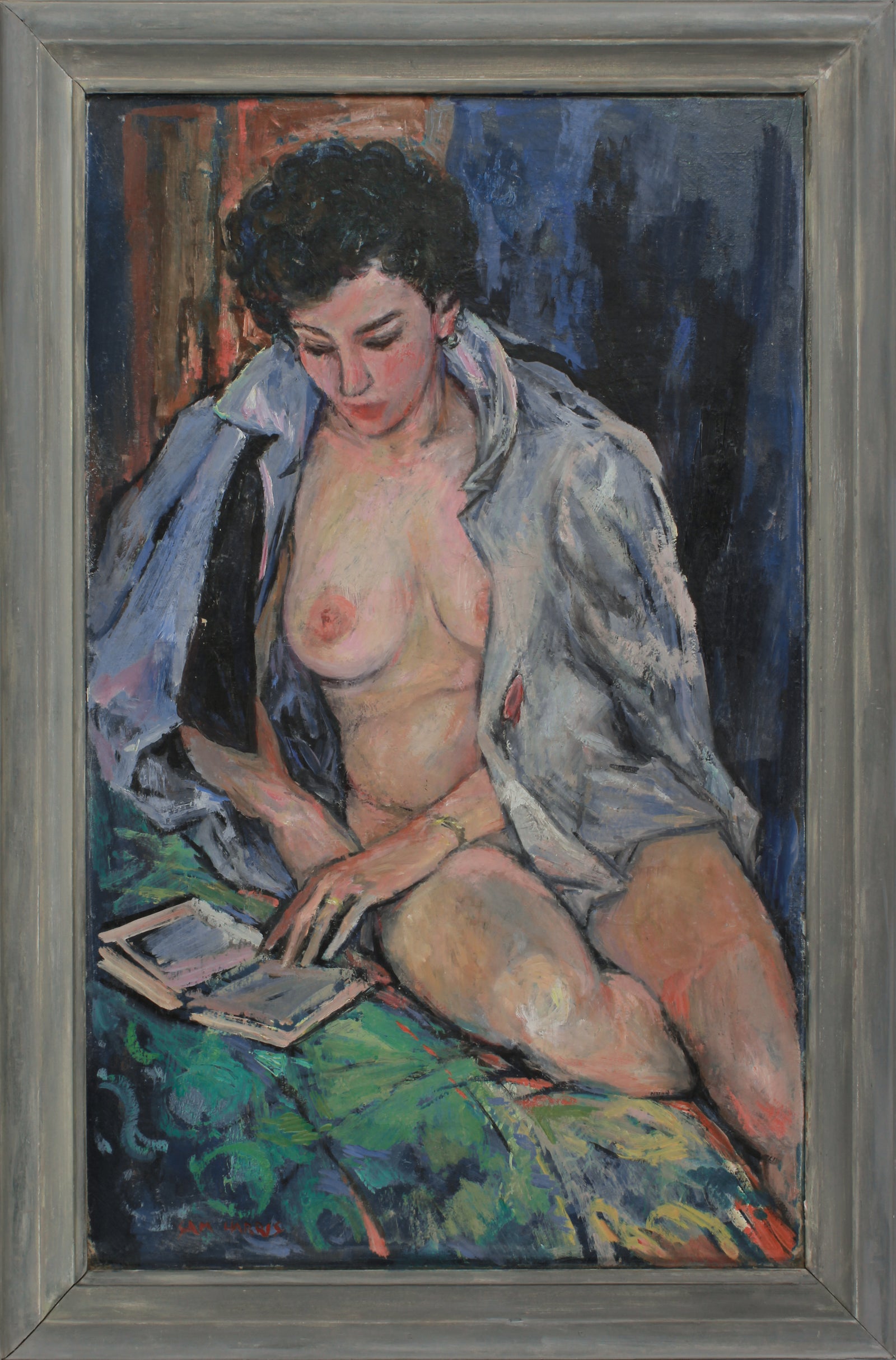 <i>Resting Model</i> <br>1960s Oil <br><br>#B3420