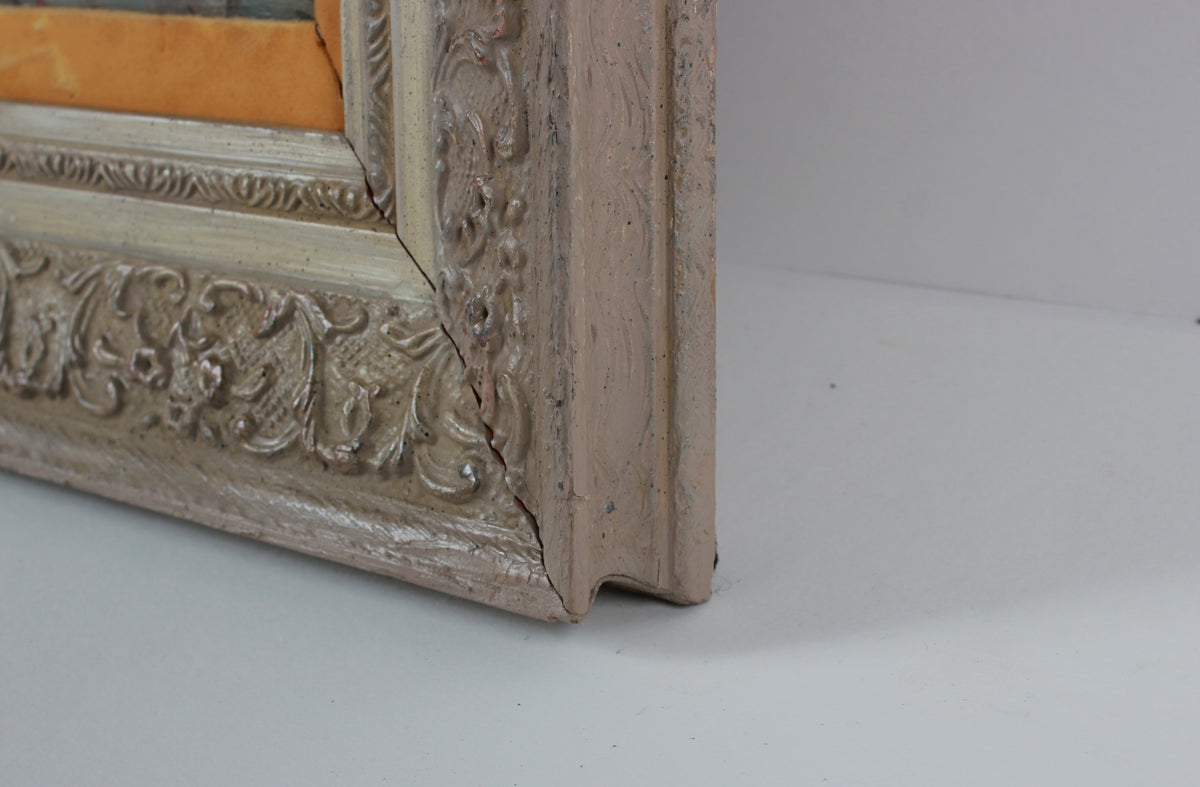 <i>Au Vieux Paris</i> <br>1967 Oil <br><br>#B3431