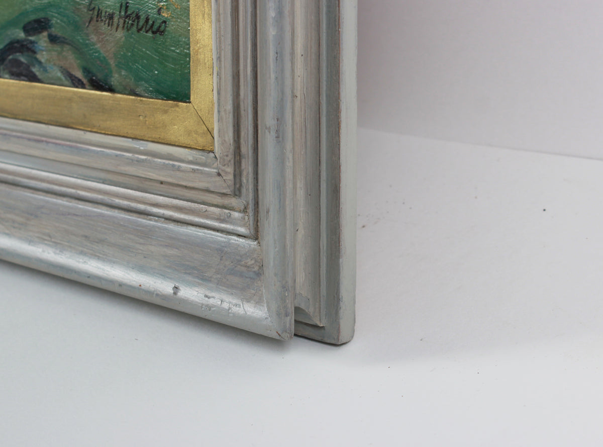 <i>Mont St. Michel</i> <br>1960s Oil <br><br>#B3433