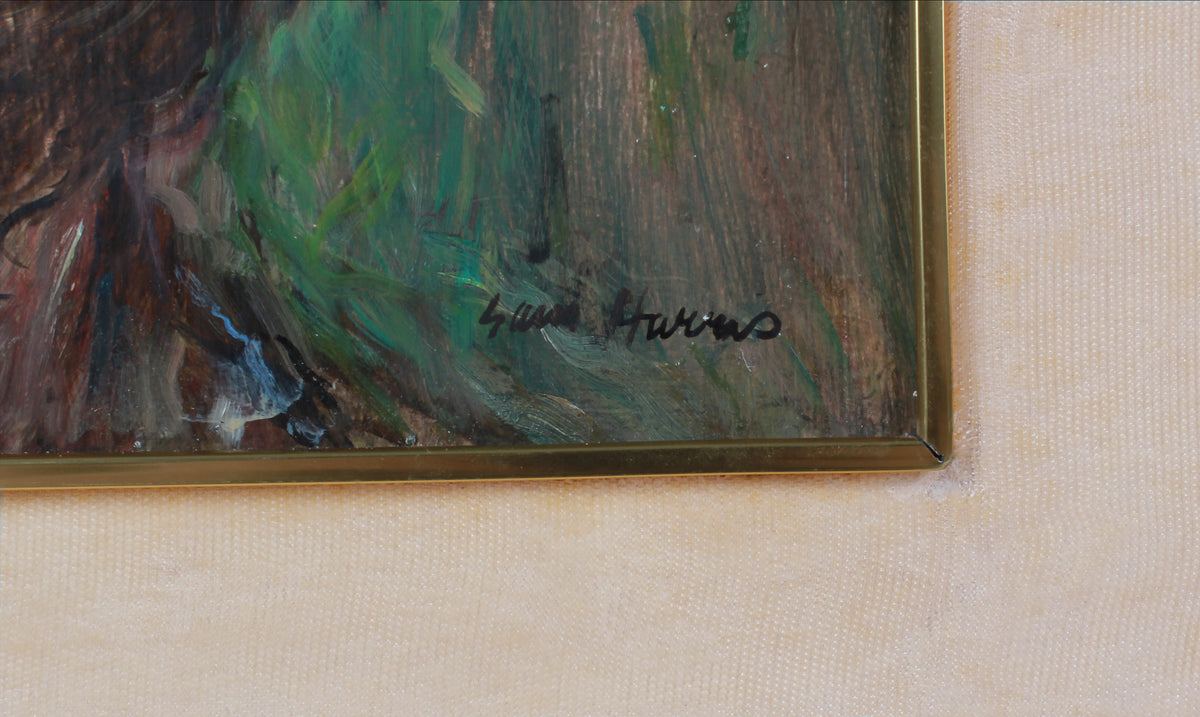 <i>Pan</i> <br>1960-70s Oil <br><br>#B3444