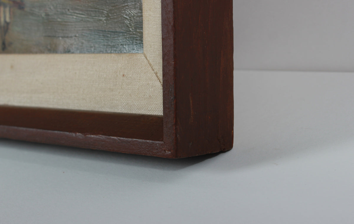 <i>San Blas, Mexico</i> <br>Mid Century Oil <br><br>#B3471