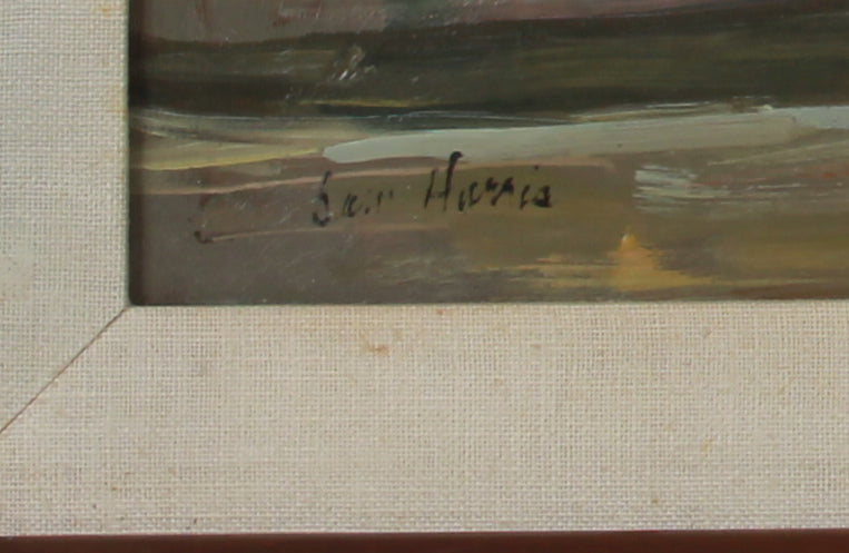 <i>San Blas, Mexico</i> <br>Mid Century Oil <br><br>#B3471