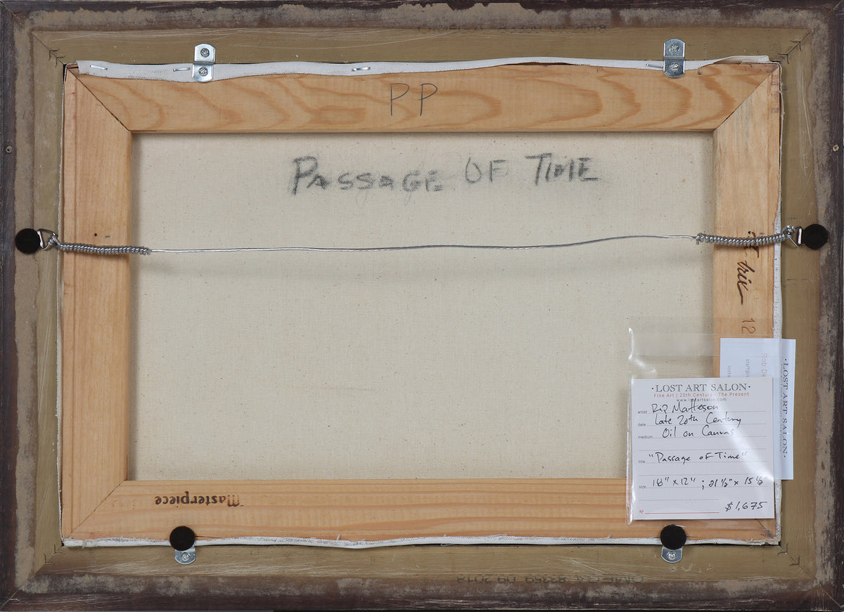 <i>Passage of Time</i> <br>20th Century Oil <br><br>#B3701