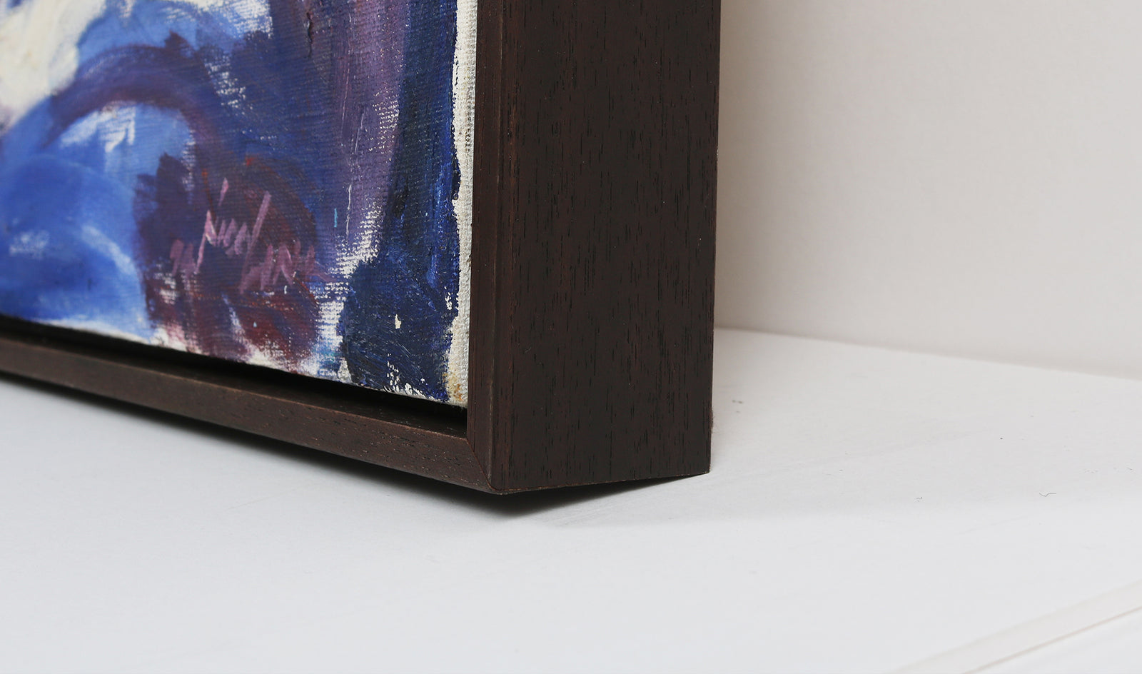 Virbrant Portrait (of Richard Diebenkorn) <br>1994 Oil <br><br>#B3720