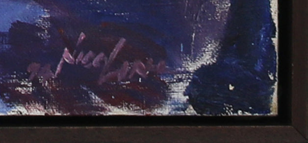 Virbrant Portrait (of Richard Diebenkorn) <br>1994 Oil <br><br>#B3720