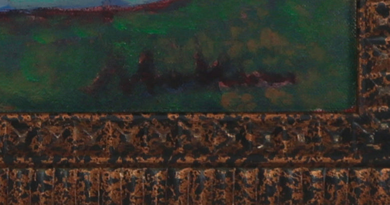 Leaning Nude with Fabric <br>20th Century Oil <br><br>#B3721