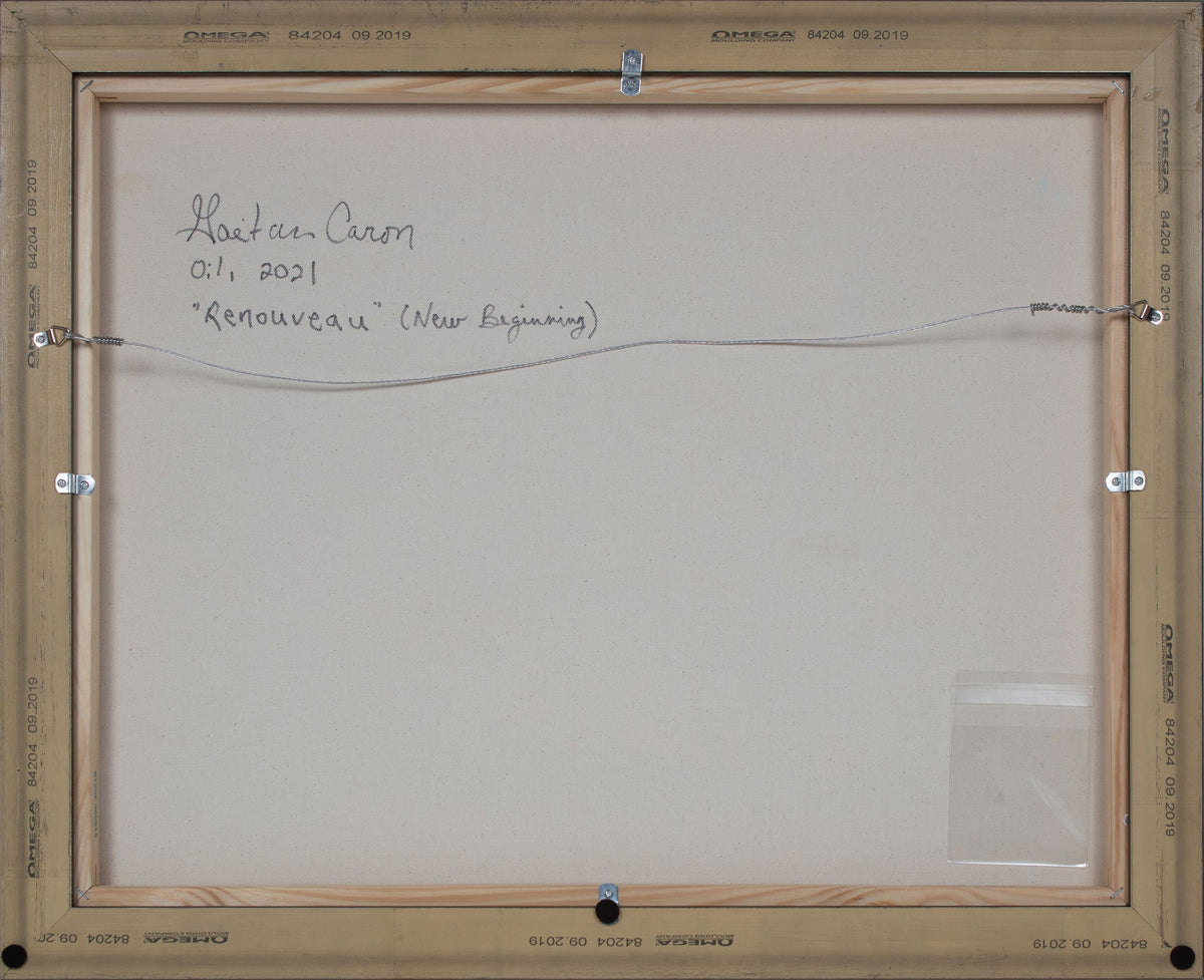 <i>Renouveau (New beginning)</i> <br>2021 Oil <br><br>#B3730