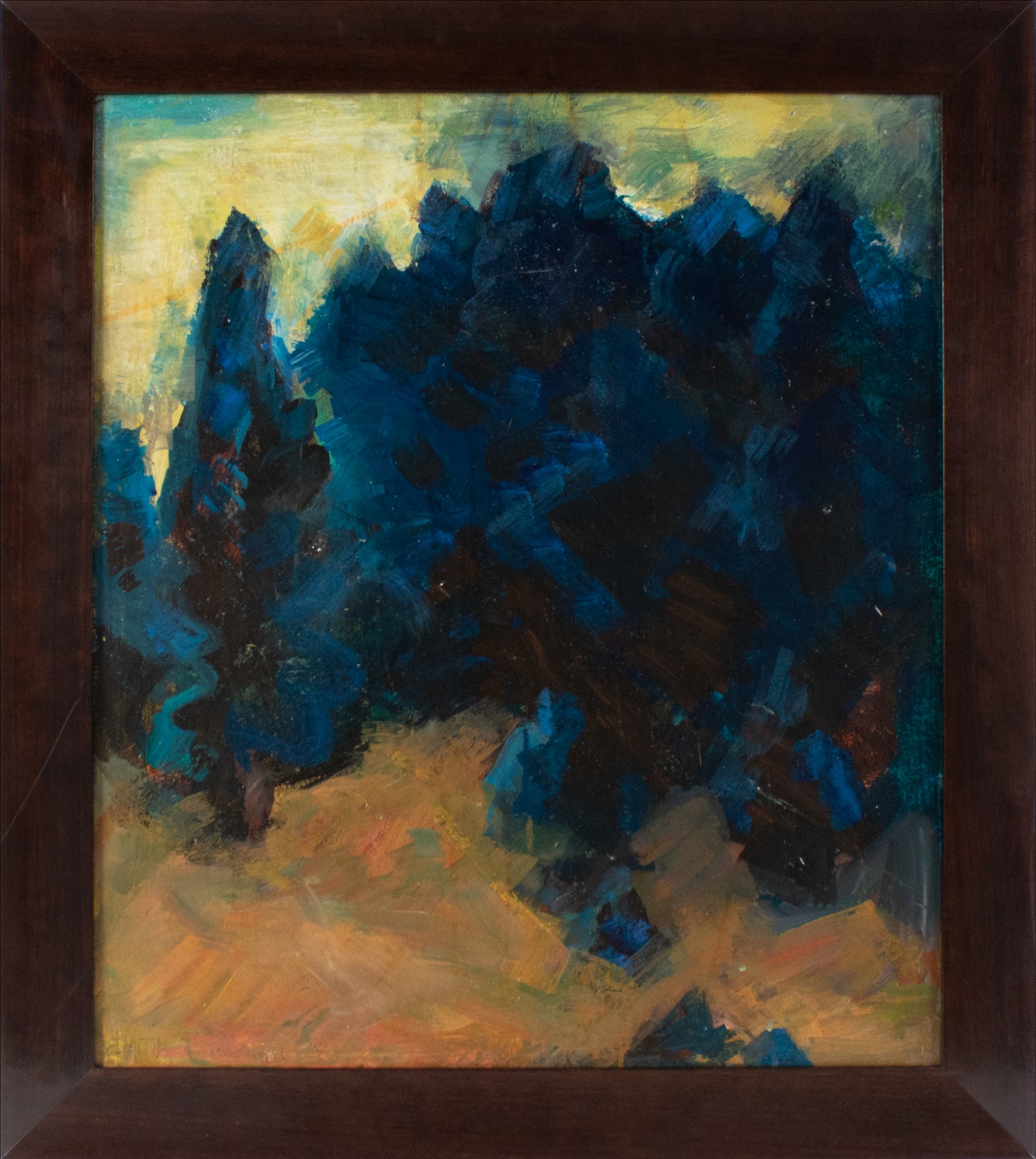 <i>Spruce Forest</i> <br>1982 Acrylic <br><br>#B3883
