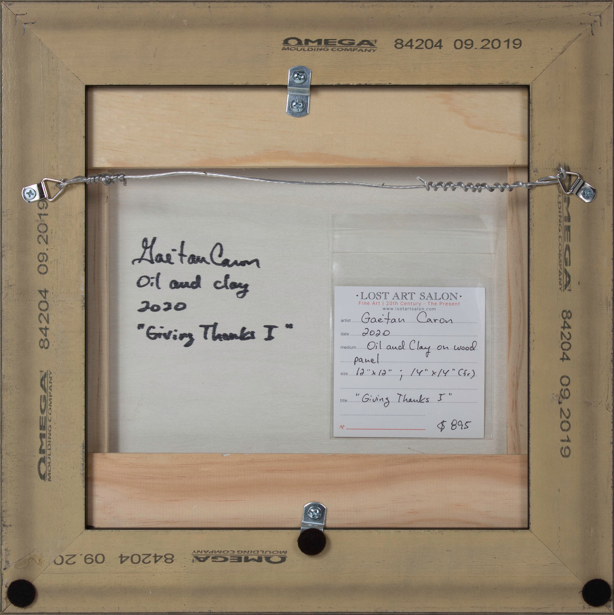 <i>Giving Thanks I</i> <br>2021 Oil <br><br>#B4007