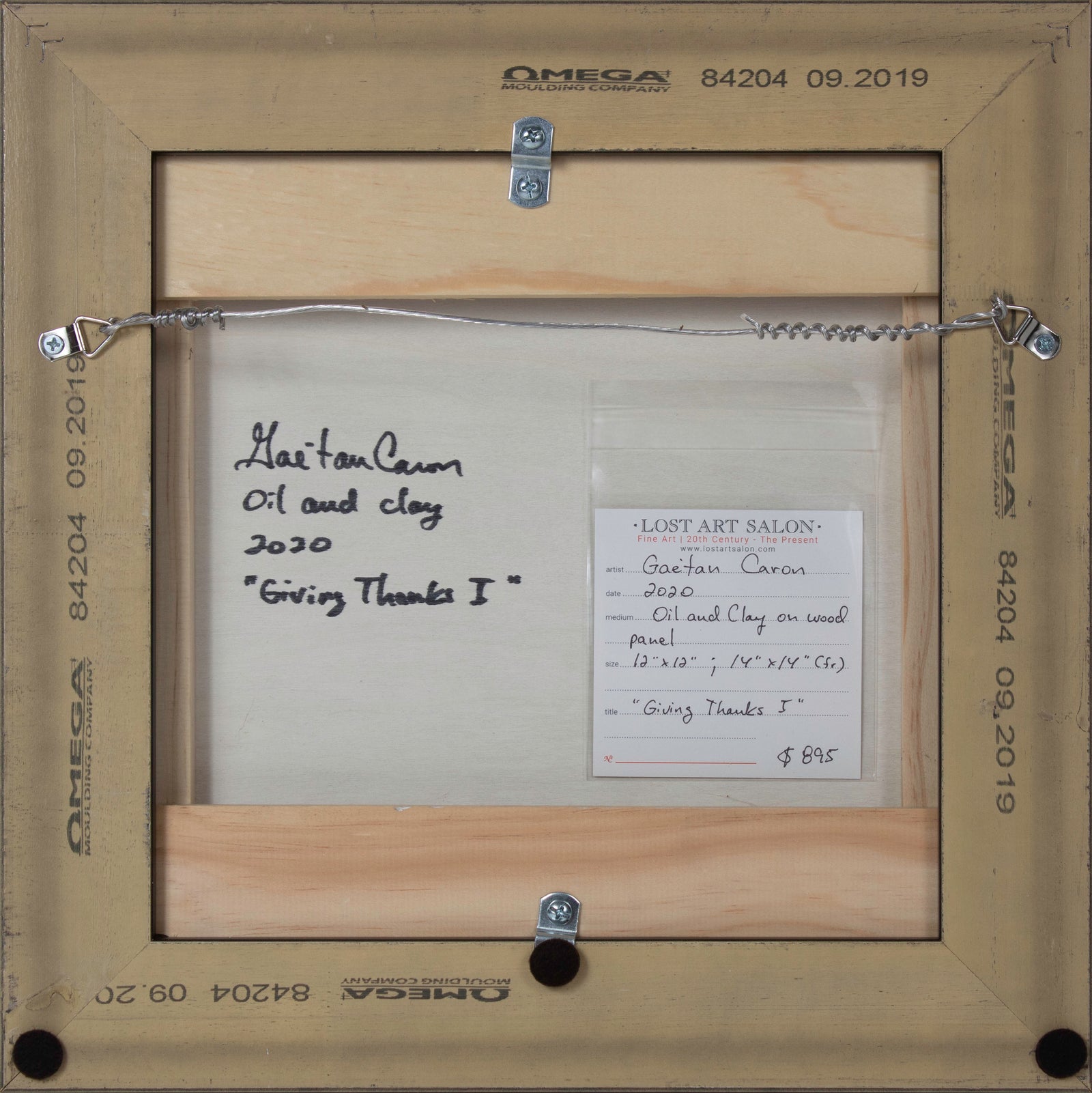 <i>Giving Thanks I</i> <br>2021 Oil <br><br>#B4007