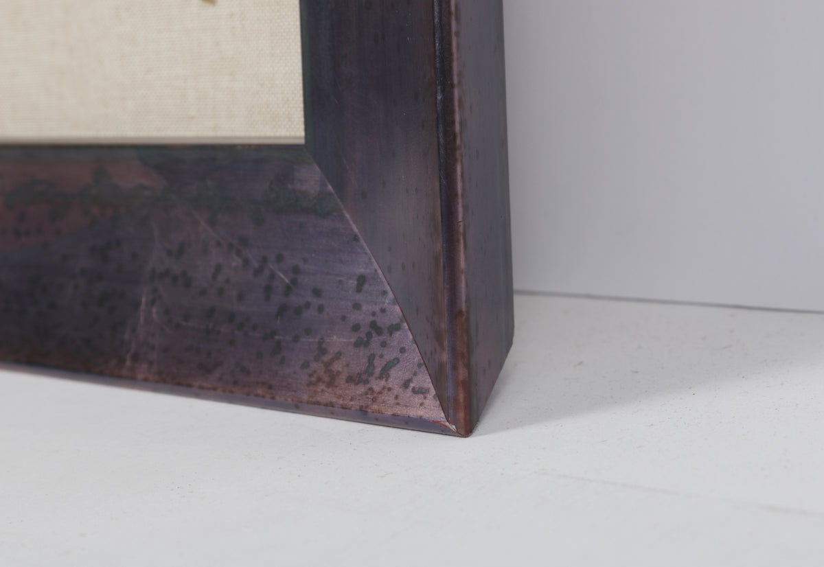 Modernist Female Portrait in Profile <br>1958 Oil <br><br>#B4027