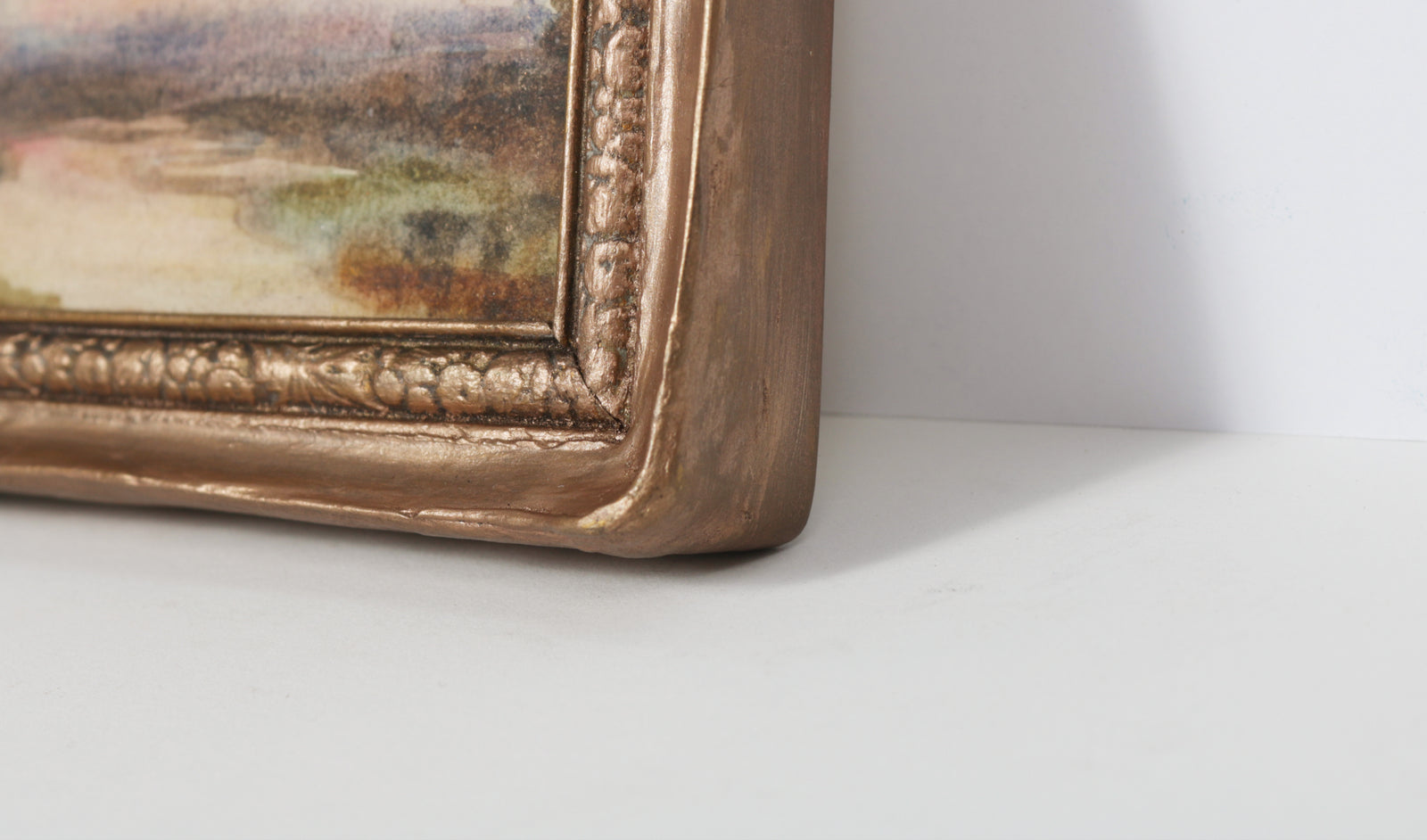 Petit Sunlit Landscape <br>Early 20th Century Watercolor <br><br>#B4051