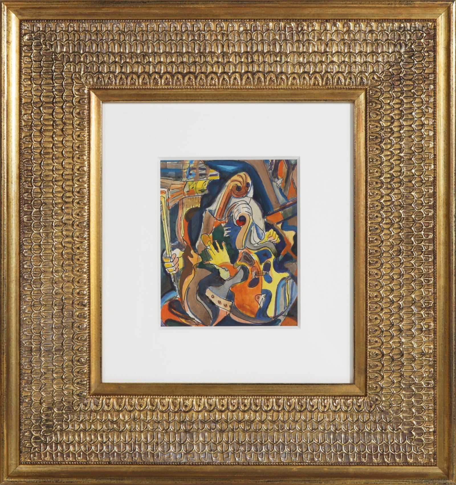 <i>Series V</i> <br>Mid Century Gouache & Ink <br><br>#B4099