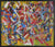 Vivid Abstract Expressionist Painting <br>Early 2000s Oil <br><br>#B4173