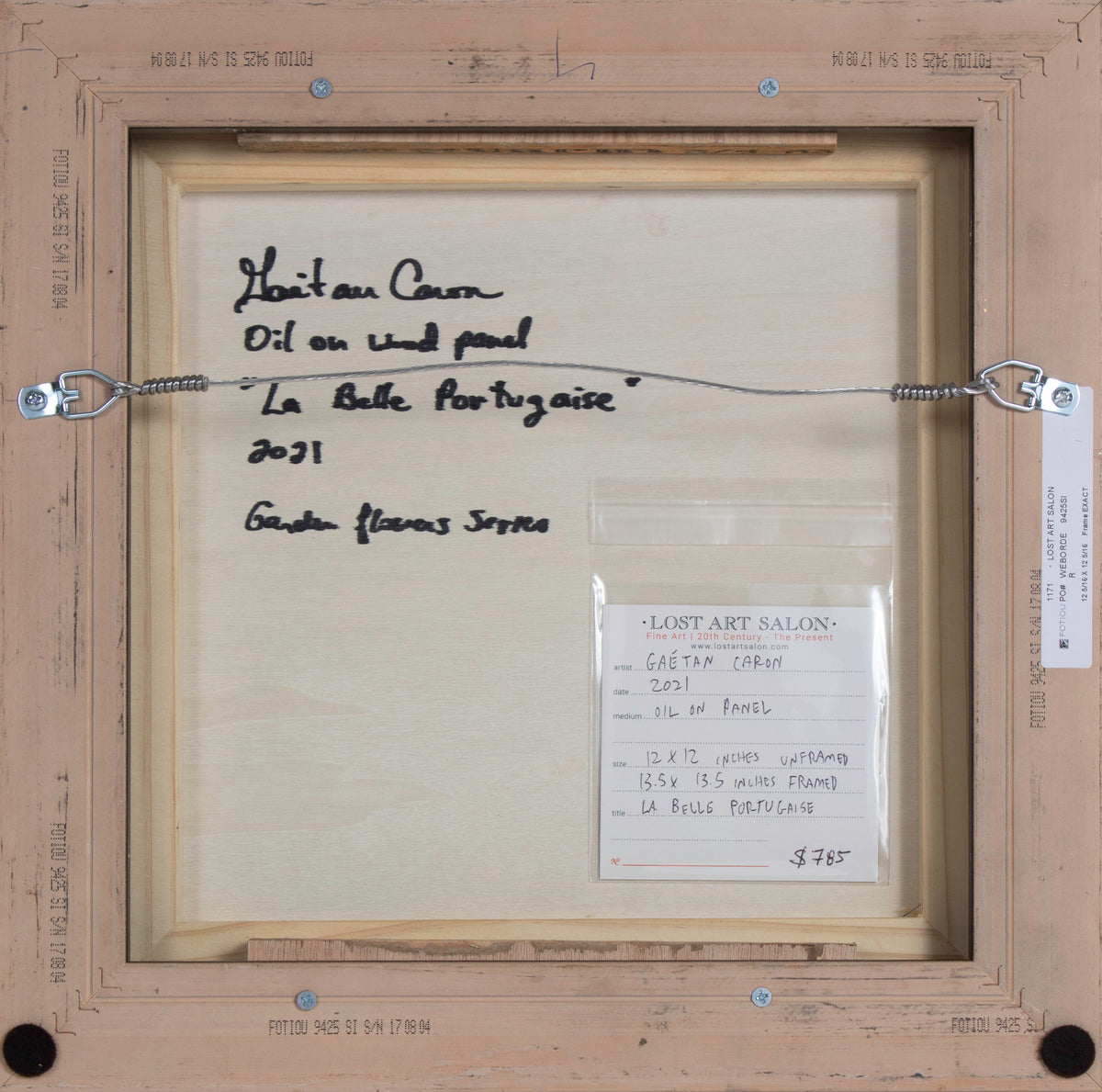 <i>Le Belle Portugaise</i> <br>2021 Oil <br><br>#B4199