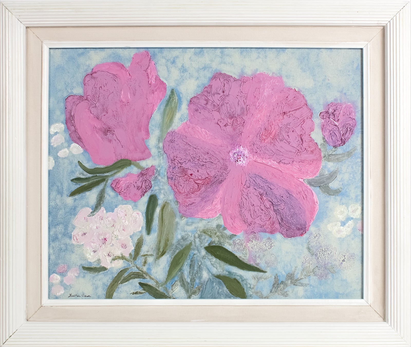 <i>Summer Garden</i> <br>2021 Oil <br><br>#B4313