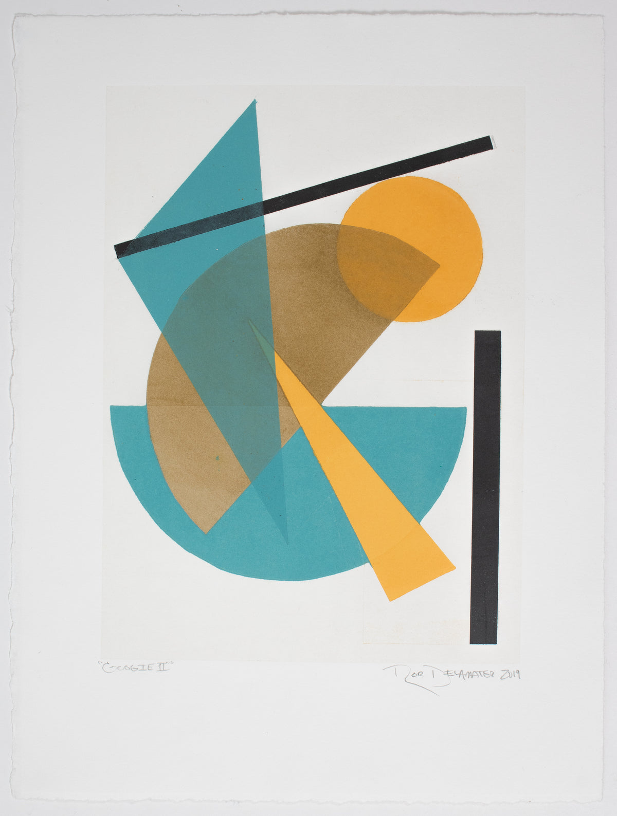 <i>Googie II</i> <br>2019 Monotype <br><br>#B4357