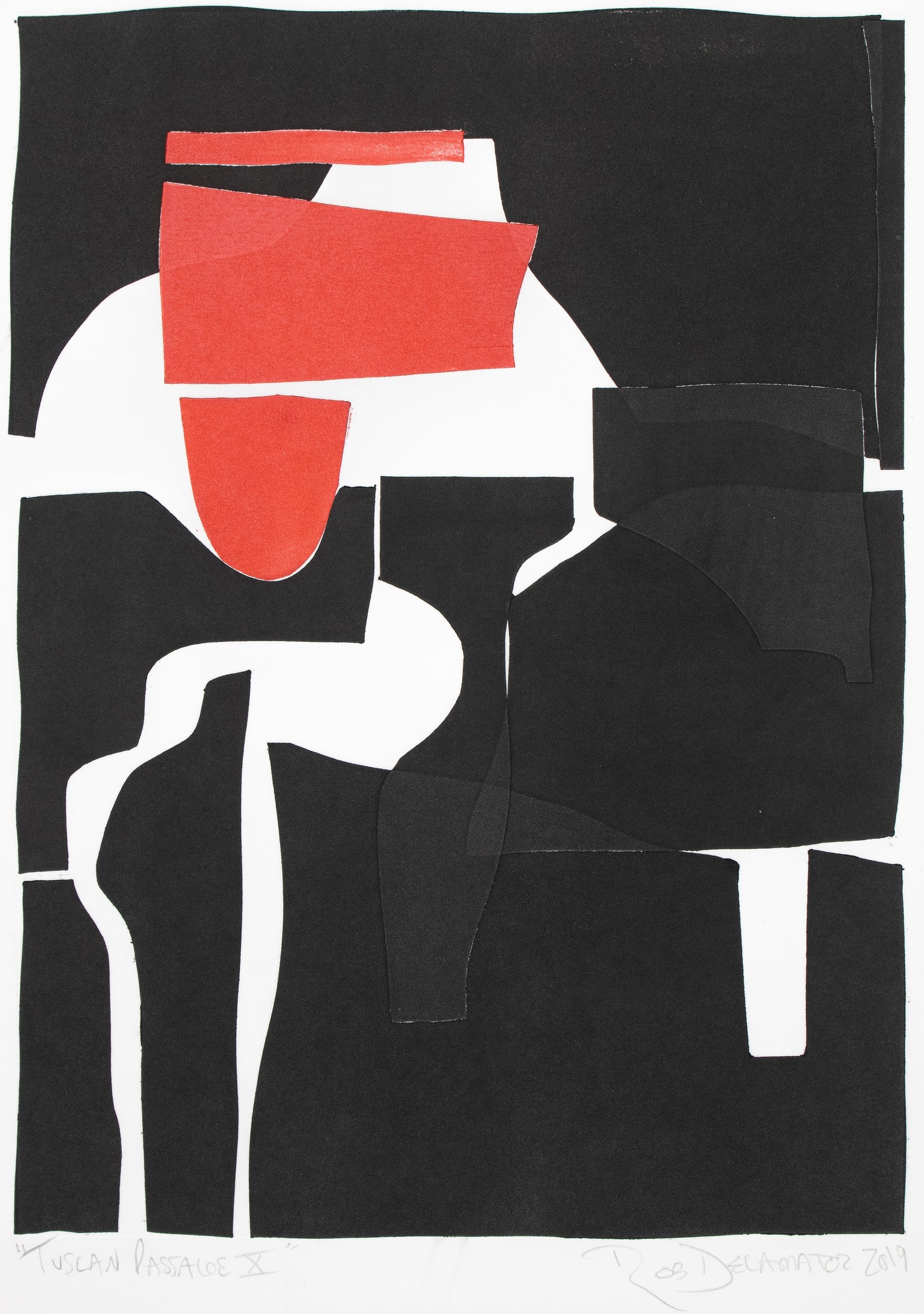 <i>Tuscan Passage X</i> <br>2019 Monotype <br><br>#B4359