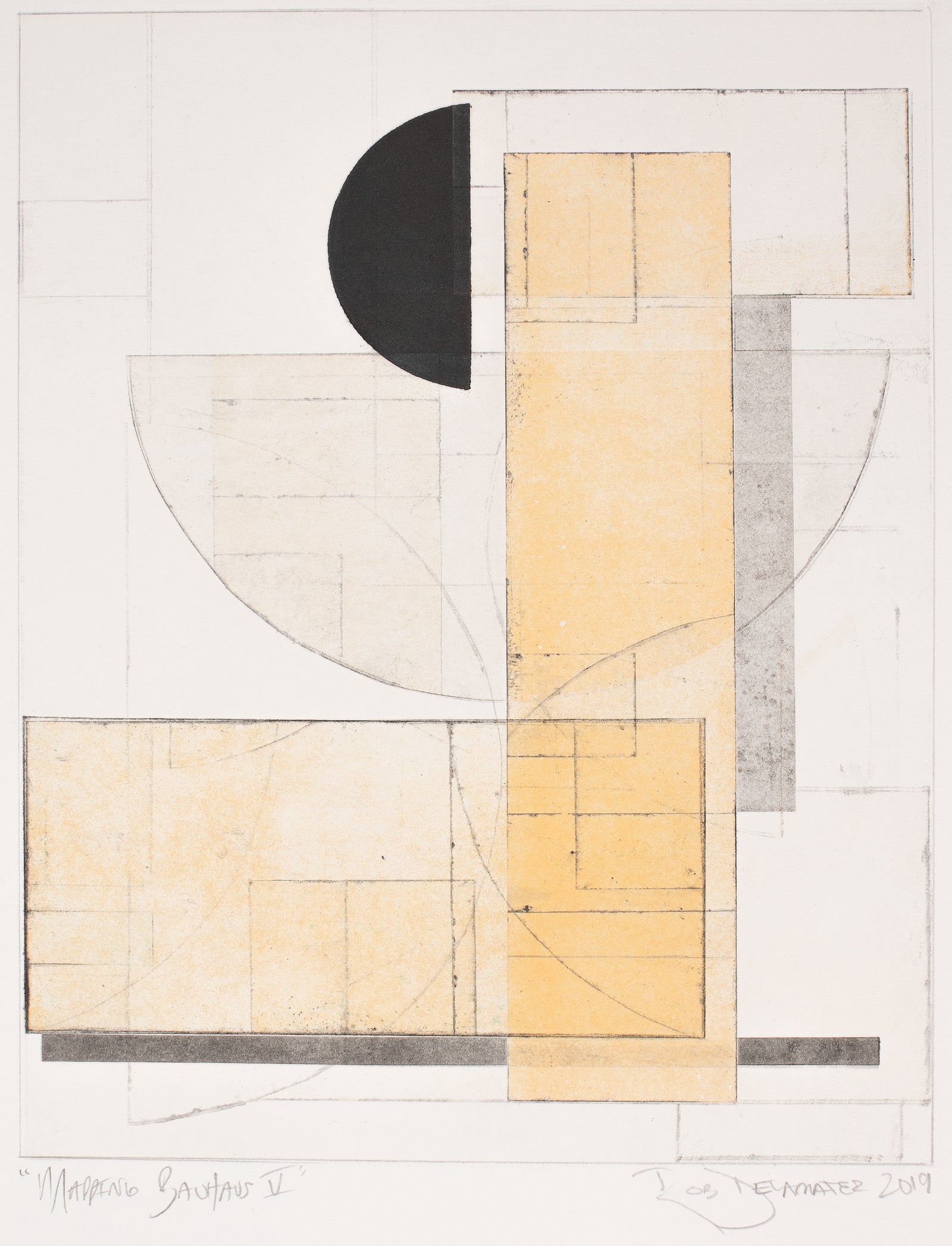 <i>Mapping Bauhaus V</i> <br>2019 Monotype <br><br>#B4360