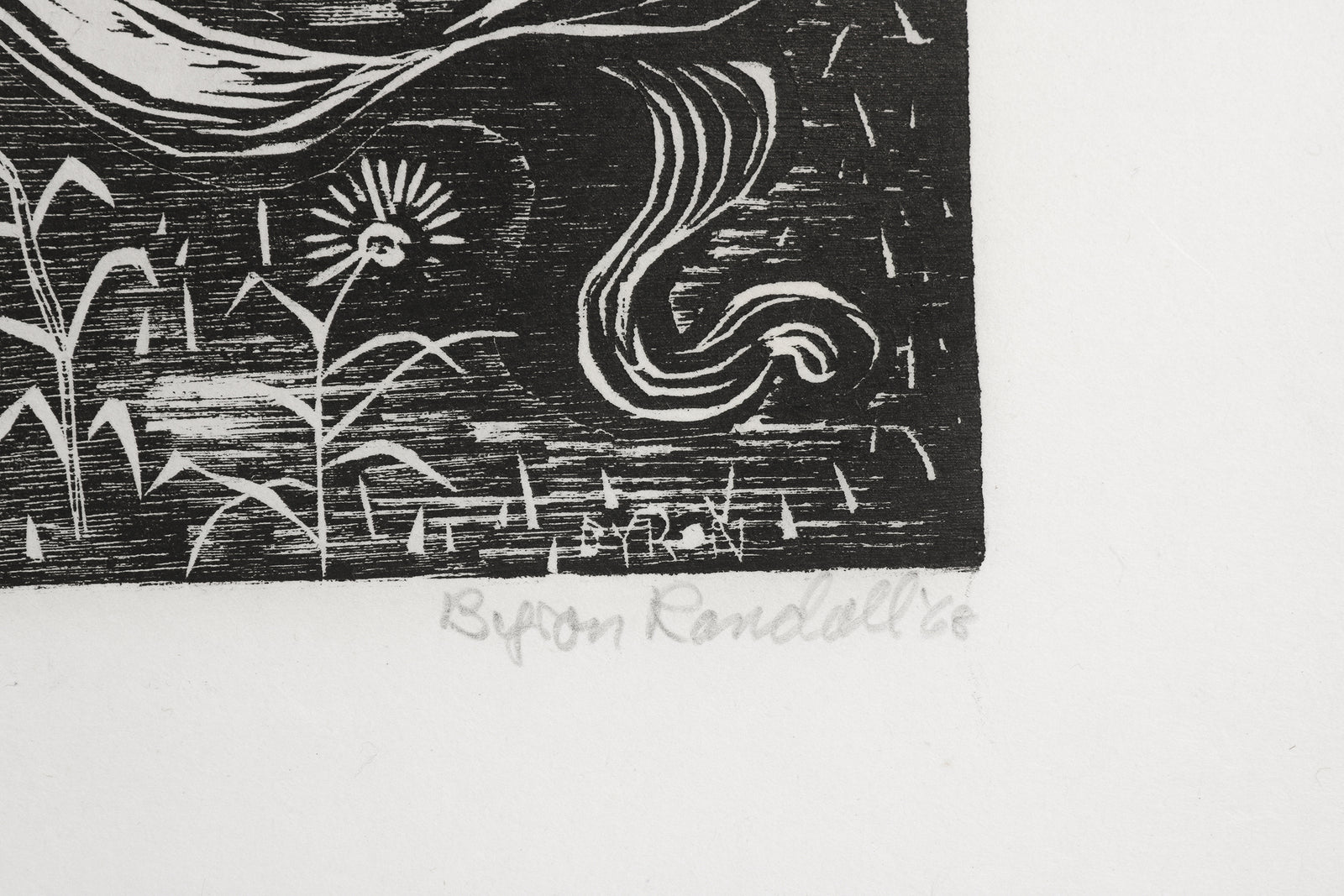 <i>Greek Beauty</i> <br>1968 Woodcut <br><br>#B4387