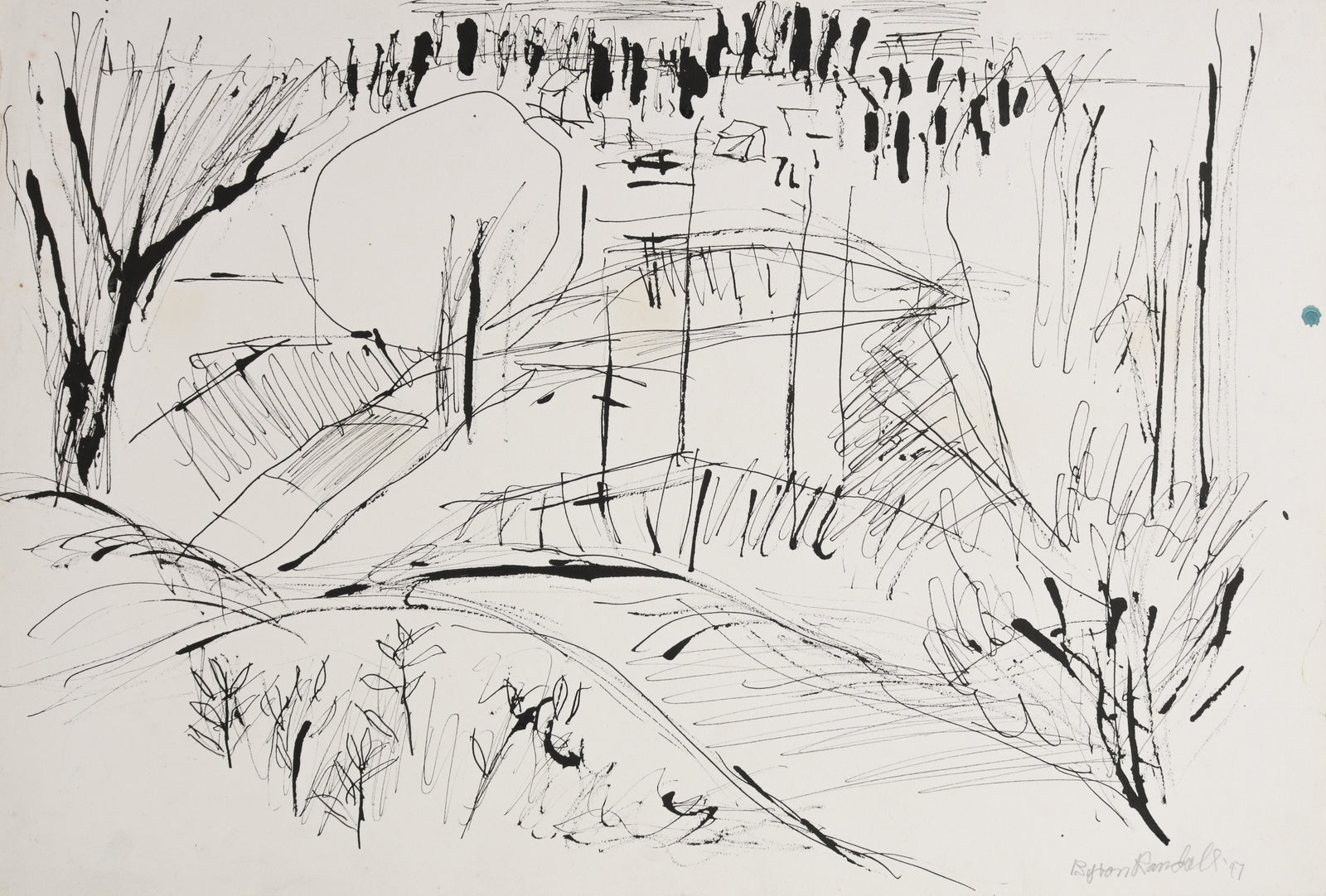 <i>Columbia Series</i> <br>1947 Ink <br><br>#B4409