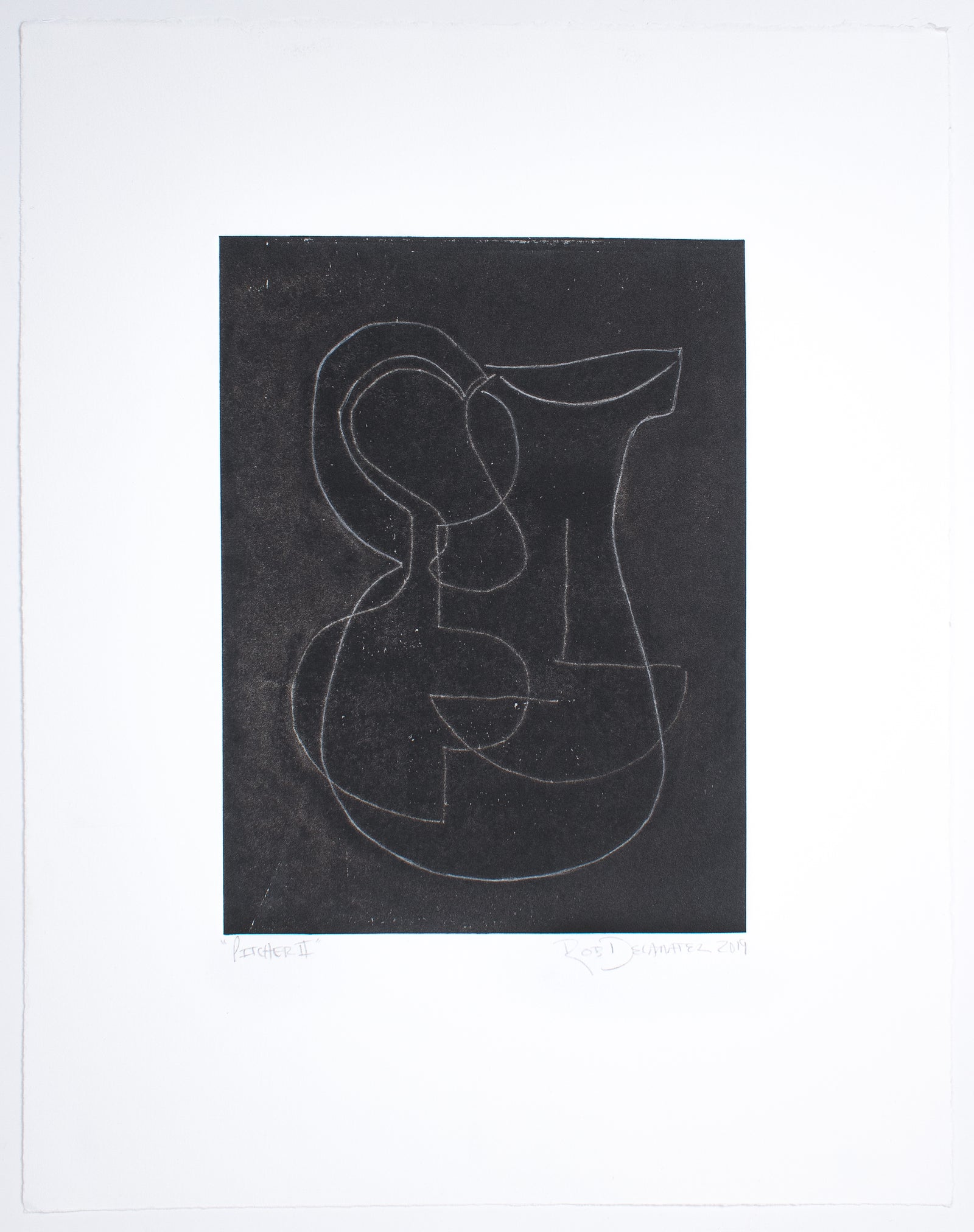 <i>Pitcher II</i> <br>2019 Monotype <br><br>#B4492