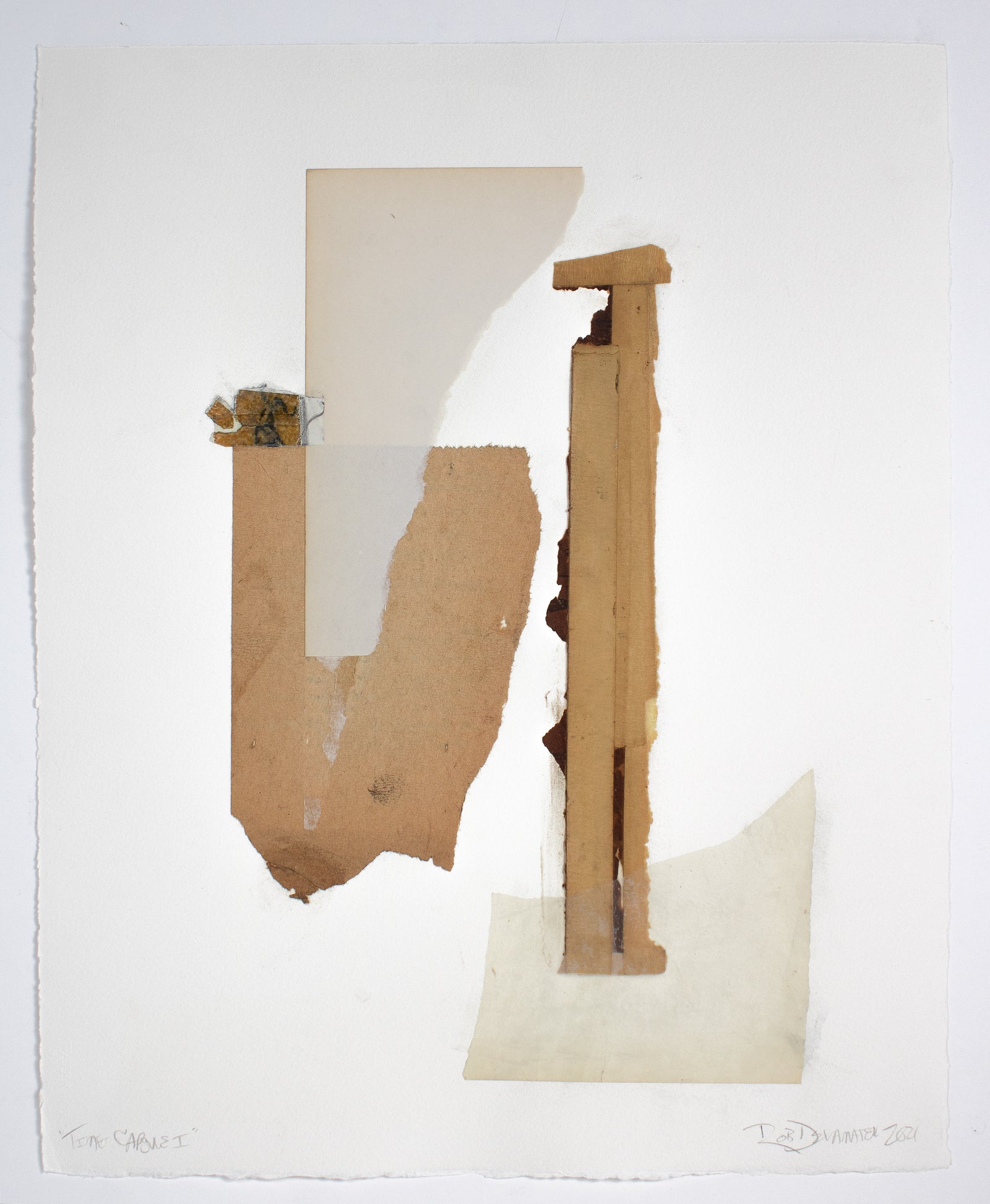 <i>Time Capsule I</i> <br>2021 Collage <br><br>#B4497