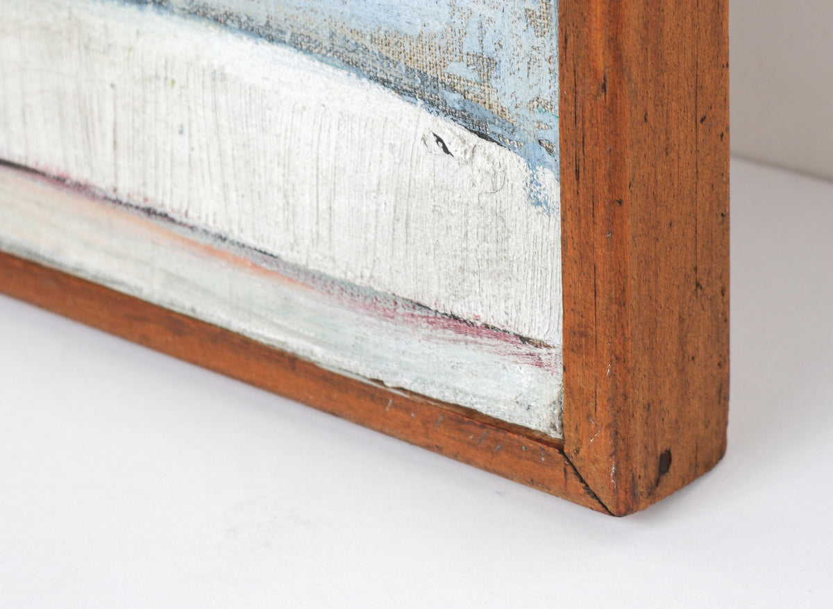 <i>Introspect</i> <br>1953 Oil on Paper <br><br>#B4574