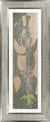 <i>Figure From New Caledonia</i> <br>Mid Century Woodcut <br><br>#B4649