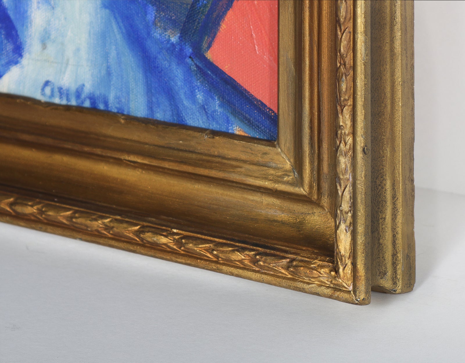 <i>Sur le Pont d'Avignon</i> <br>1943-45 Oil <br><br>#B4804