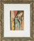 Circus Performer with Horse <br>1949 Watercolor <br><br>#B5164