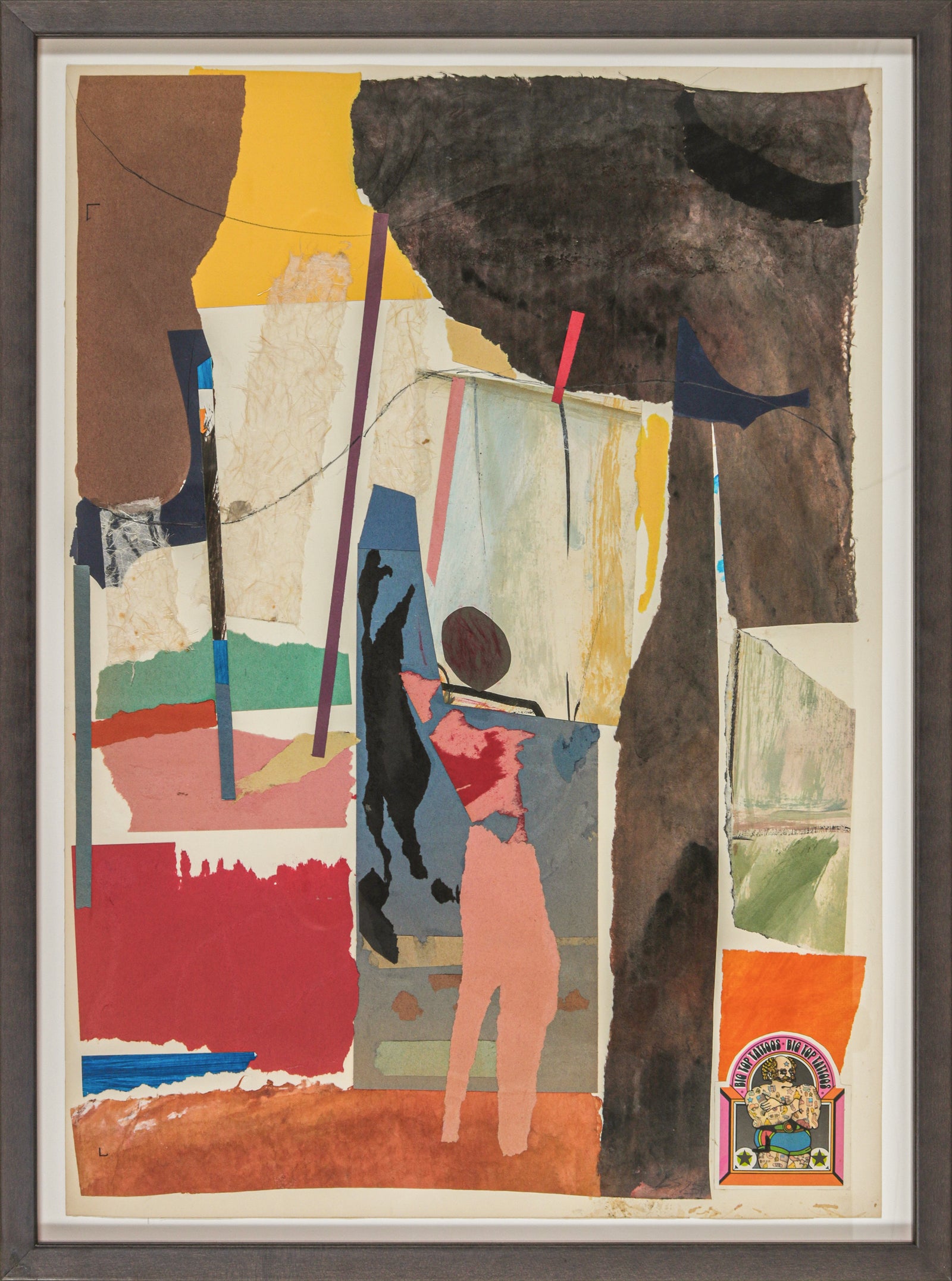 <i>Big Top Tattoos</i> <br>1973 Collage <br><br>#B5195