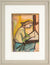 Artist at Work <br>Mid Century Watercolor <br><br>#B5196