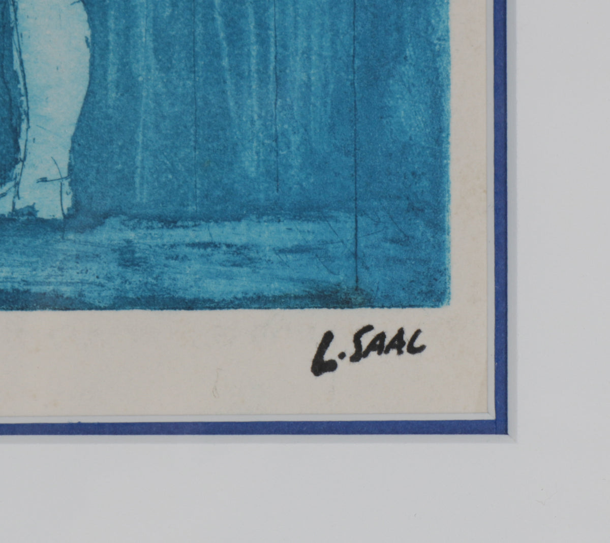 Circus Scene with Tiger <br>1973 Etching <br><br>#B5199